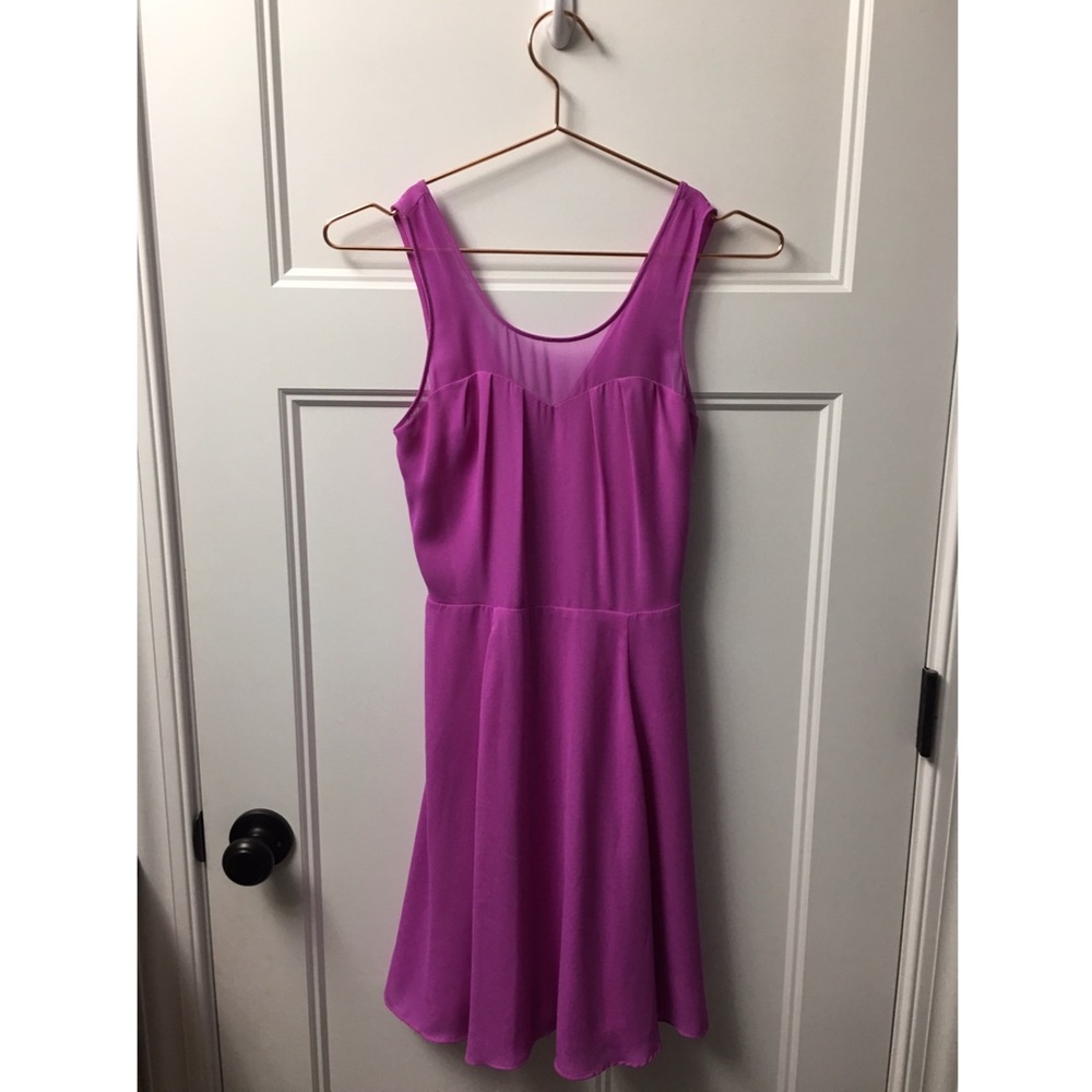 Express illusion skater dress